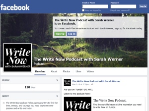 Write Now Podcast on Facebook