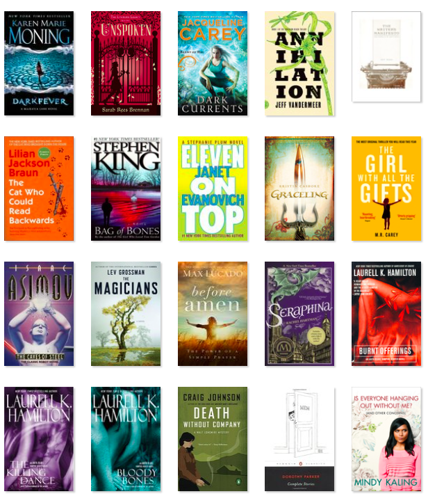 Sarah’s Blog: 2015 In Books