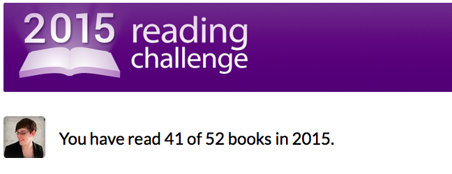Goodreads 2015 Reading Challenge Image