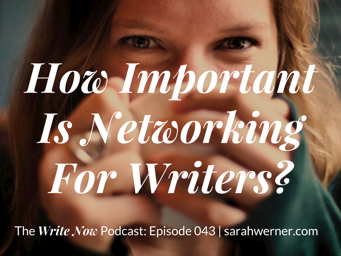 How Important is Networking for Writers? Image