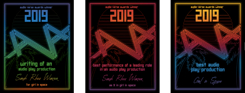 Image of 3 Audio Verse Awards