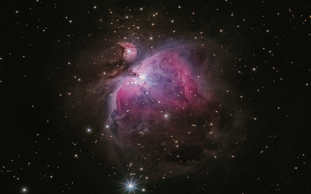 Image of the universe expanding