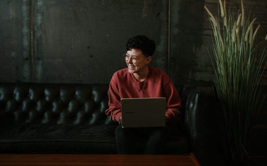 Image of a person writing