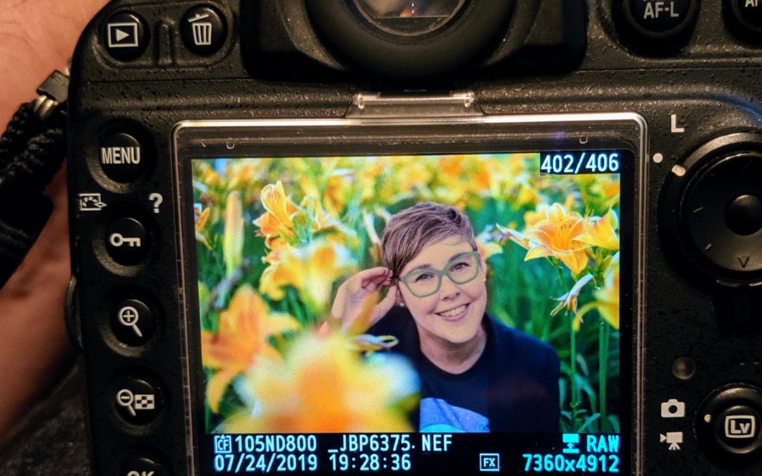 Image from Sarah's headshot session