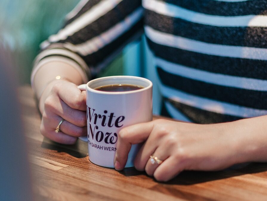 Image of Sarah's Write Now coffee mug