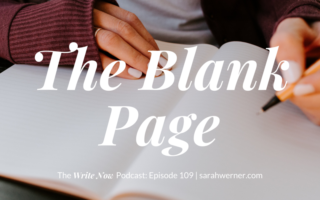 The Blank Page – WNP 109